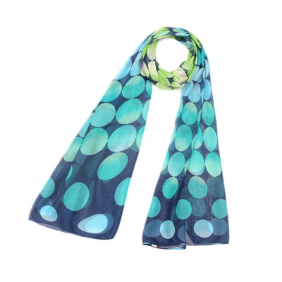 

Gobestart Fashion Women Long Soft Wrap Scarf Ladies Shawl Chiffon Dot Scarf Scarves