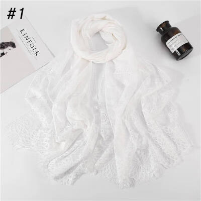 

2019 new cross-border fashion lace turban Hui national hijab Muslim lady headscarf wholesale