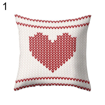 

Romantic Love You Heart Pillow Case Cushion Cover Sofa Bed Car Cafe Office Decor