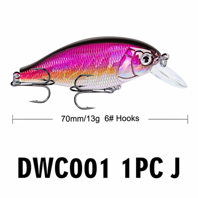 

VISSEN 1PCS New rock fishing bait freshwater sea fishing bait 7cm1304G plastic bionic bait mini bait lure plastic hard bait trol