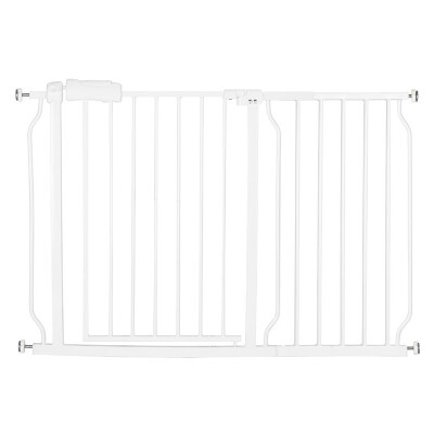 

Easy Step Walk Thru Gate Baby Fits Spaces between 44-475" Wide WHITE COLOR