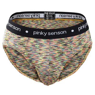 

Tailored Mens Sexy Underwear Transparent Through Shorts Hot Stripe Print Underpants