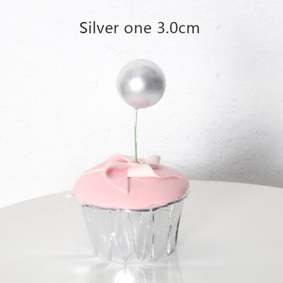 

FUNNYBUNNY Cake Decoration Golden Ball Cake Decoration Plug-in Decoration Baking Decoration Accessories Cake Topper
