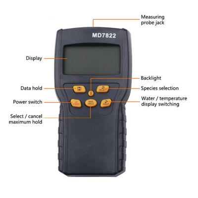 

Greensen LCD Display Digital Grain Moisture Meter Humidity Tester For Wheat Corn Paddy