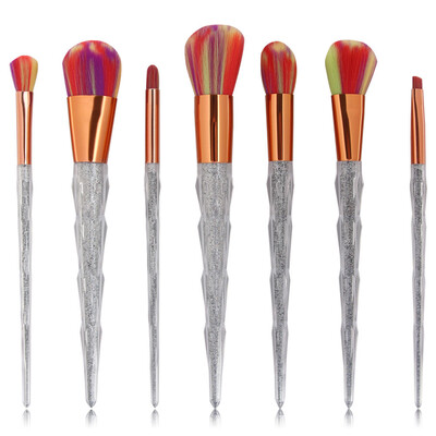 

〖Follure〗New 7PCS Make Up Foundation Eyebrow Eyeliner Blush Cosmetic Concealer Brushes