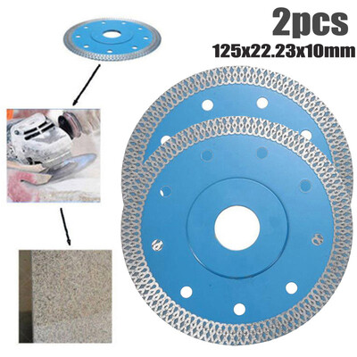 

2 Pcs 125MM Tile Turbine Thin Metal Alloy Oscillating Tool Accessories Parts