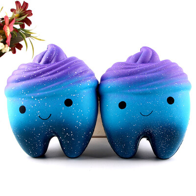 

12cm Galaxy Teeth Cake Scented Slow Rising Toys Jumbo Collection
