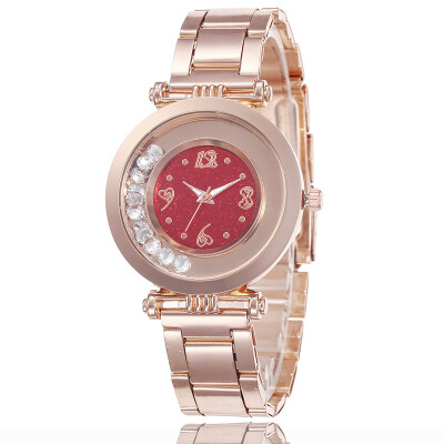 

Creative heart-shaped digital sand watch ladies simple fashion watch student popular hot watch