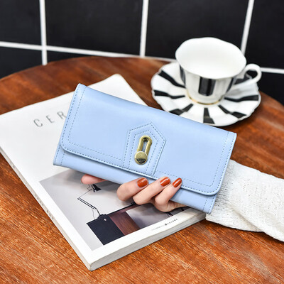 

LadiesWallet&Girls Handbag Folding Multifunctional Long Wallet&Large Capacity Mobile Handbag Moisture