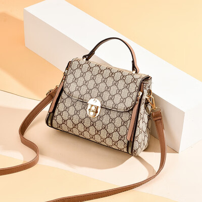 

Ins bag womens new Korean fashion printing small square bag Joker slung womens bag shoulder bag