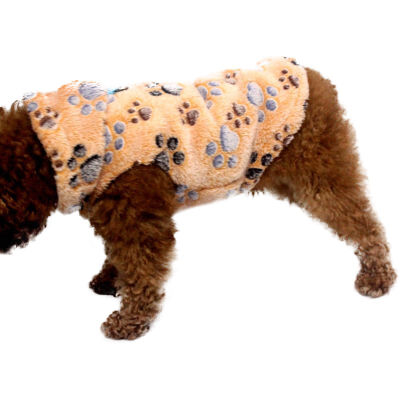 

Multifunctional Pet Winter Velvet Warm Costume Super Soft Lightweight Pajamas And Hooded Fluffy Coat With Leash Ring