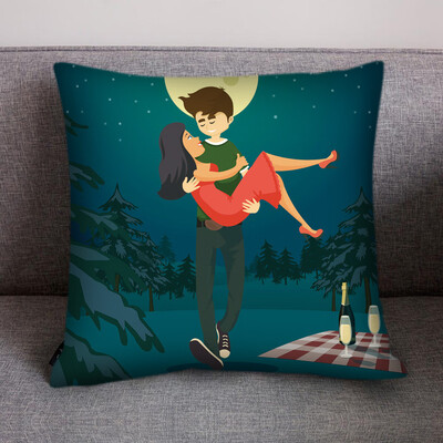 

〖Follure〗Print Pillow Case Polyester Sofa Car Cushion Cover Home Decor