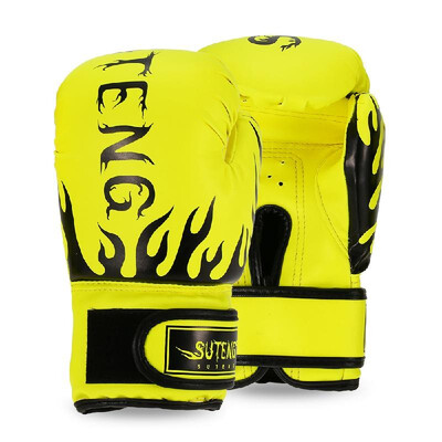 

Boxing Gloves for Children Breathable Safety Kickboxing Training Leather Gloves for Child
