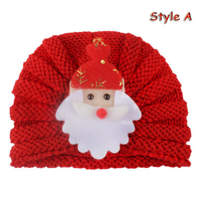 

Baby Hat Large Pom Bobble Chin Tie Winter Knitted Warm Boy Girl 0-18 Months
