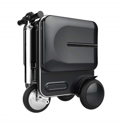 

Multifunction Rideable Smart Luggage Set Telescoping Handle Carry-On Luggage Bag Travel Bags Electric Suitcases Silver Or BlackSilver