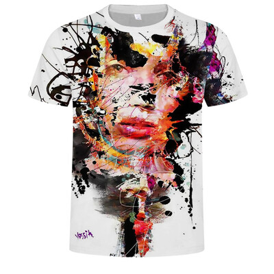 

Toponeto Mens 3D Printed Funny Round Neck Short Sleeves Fashion T Shirt Blouse Tee