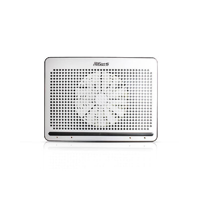 

OImaster Adjustable Laptop Stand Ventilated Laptop Holder Aluminium Heat Dissipation Panel Silver