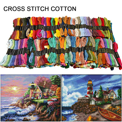 

450pcs447 Colors Cross Stitch Thread Pattern Kit Chart Embroidery Floss Sewing Skeins