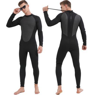 

Saidsome MEN WetSuit 3MM Full Body suit Super stretch Diving Suit Swim Surf Snorkeling diving suit diving water diving mask