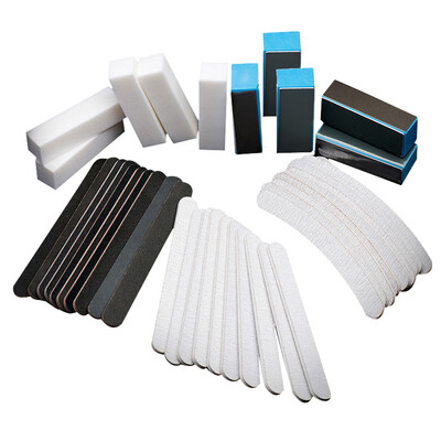 

Toponeto 40PCS Nail Art Sanding Files Buffer Block Manicure Tools Pedicure UV Gel Set