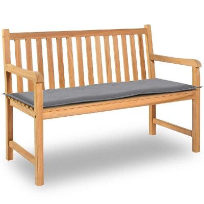 

Garden Bench Cushion Gray 472"x197"x118"