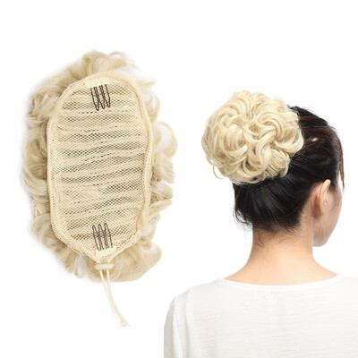 

Synthetic Hair Bun Extensions Messy Hair Scrunchies Hair Pieces for Women Hair Donut Updo Ponytail