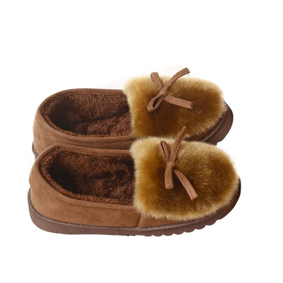 

CHUNNUANYANG Beanie plush shoes Autumn&winter Outing home 12314