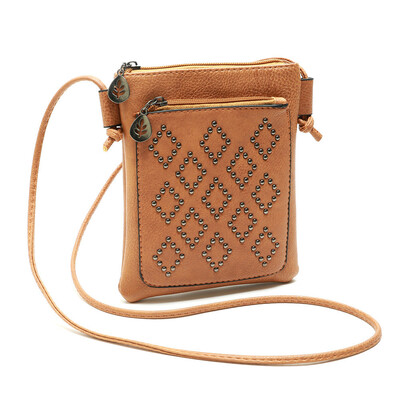 

Tailored Womens Leather Purse Satchel Cross Body Zipper Shoulder Bag Messenger Bag