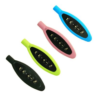 

CJX601 8GB MP3 Music Player IPX8 Waterproof with Headphones FM Radio Clip Design for Swimming Running Diving Black
