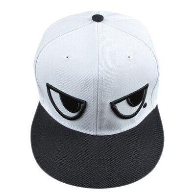 

Unisex Mens Womens Adjustable Baseball Eyes Snapback Hip-hop