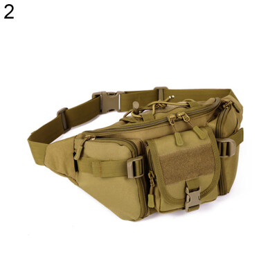 

Tactical Waist Bag Wear-resistant Outdoor Sport Hiking Climbing Nylon Hip Pack