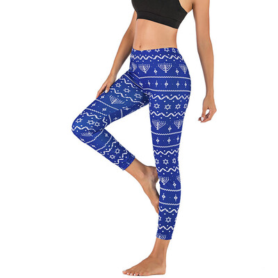 

Tailored Fashion Womens Christmas Deer Printing Tight Sports Yoga Casual Leggings Pants