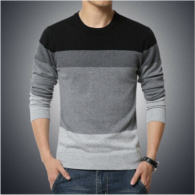 

Mens Casual Round Neck Fashion Knit Sweater Pullover Knitwear Jumper Coat Top