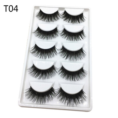 

〖Follure〗Luxury 3D False Lashes Fluffy Strip Eyelashes Long Natural Party