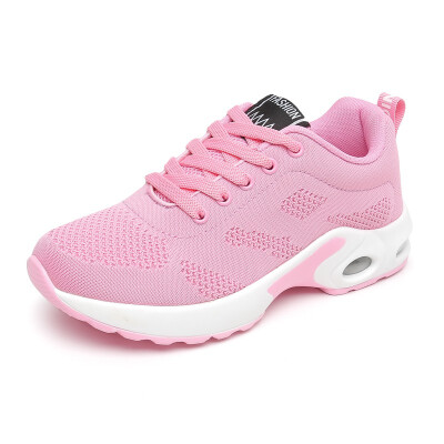 

NIKEZI 2019 new arrival women girl outdoor running sport shoes high heel air cushion walking exercise gym leisure sneakers