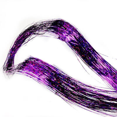 

1 Pack False Hair Strands Tinsel Glitter Hair Extension Party Accessories