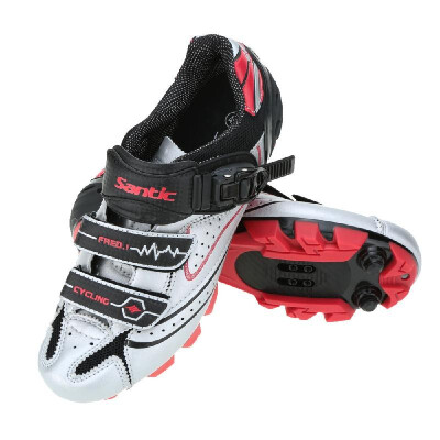 

1SANTIC Mens Bicycle Shoes Locking Shoes Road Bike MTB Bike Cycling Shoes Anti-skid Breatha