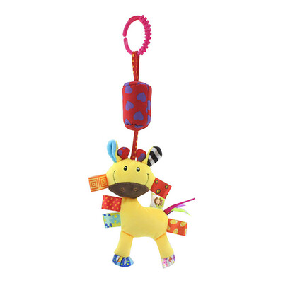 

Tailored Plush Toys Developmental Toy Bed And Baby Carriage Hanging Soft Plush Sound Toys