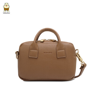 

Mini Japanese&Korean soft leather bag fallwinter new womens bag retro diagonal portable small square bag simple