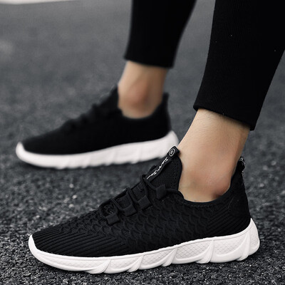 

2019 new mens shoes summer breathable sports casual mesh shoes canvas shoes mens wild white shoes tide shoes
