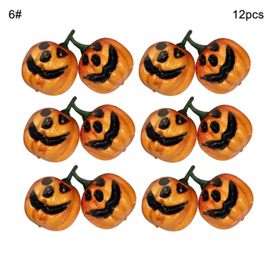 

1216Pcs Mini Simulated Glitter Smile Face Pumpkin Halloween Party Home Decor
