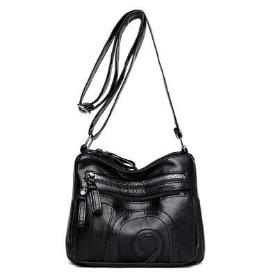 

Fashion Hit Color Shoulder Messenger Handbags Women Leather Crossbody Bags