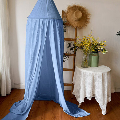 

Toponeto Baby Bed Canopy Bedcover Round Mosquito Net Curtain Bedd