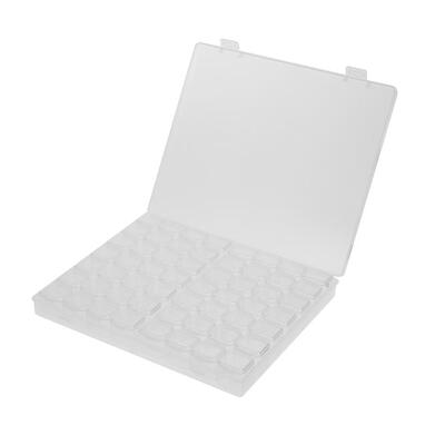 

56 Grids Jewelry Box Diamond Embroidery Crystal Bead Organizer Storage Case