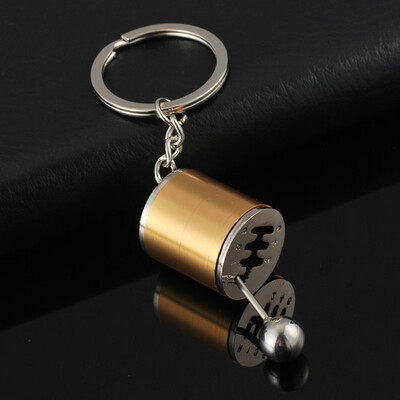 

Luxury Car Keyring Automobile Modified Gear Metal Key Buckle Hanging Metal Key Chain Pendant