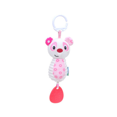 

Tailored Baby Infant Plush With Teether Cute Animal Hanging Bell Play Toys Doll Gift