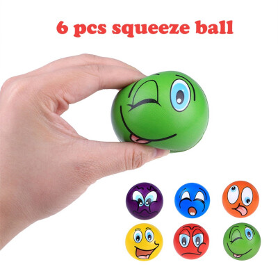 

Siaonvr 6pcs Stress Reliever Scented Ball Super Slow Rising Kids Squeeze Toy 63cm