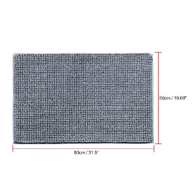 

Microfiber Rugs Chenille Floor Mat Carpet Soft Indoor Washable Bathroom Floor Mat Dining Room Home Bedroom Carpet Anti-slip Machin