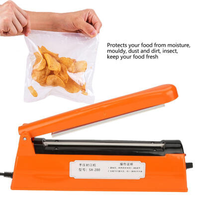 

Greensen 300W Aluminum Foil Food Bags Portable Heat Sealer 200mm Sealing Width CN Plug 220V