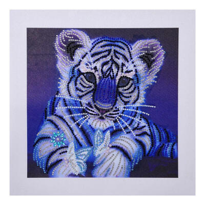 

5D DIY Special Shaped Diamond Painting Tiger Animal Cross Stitch Embroidery